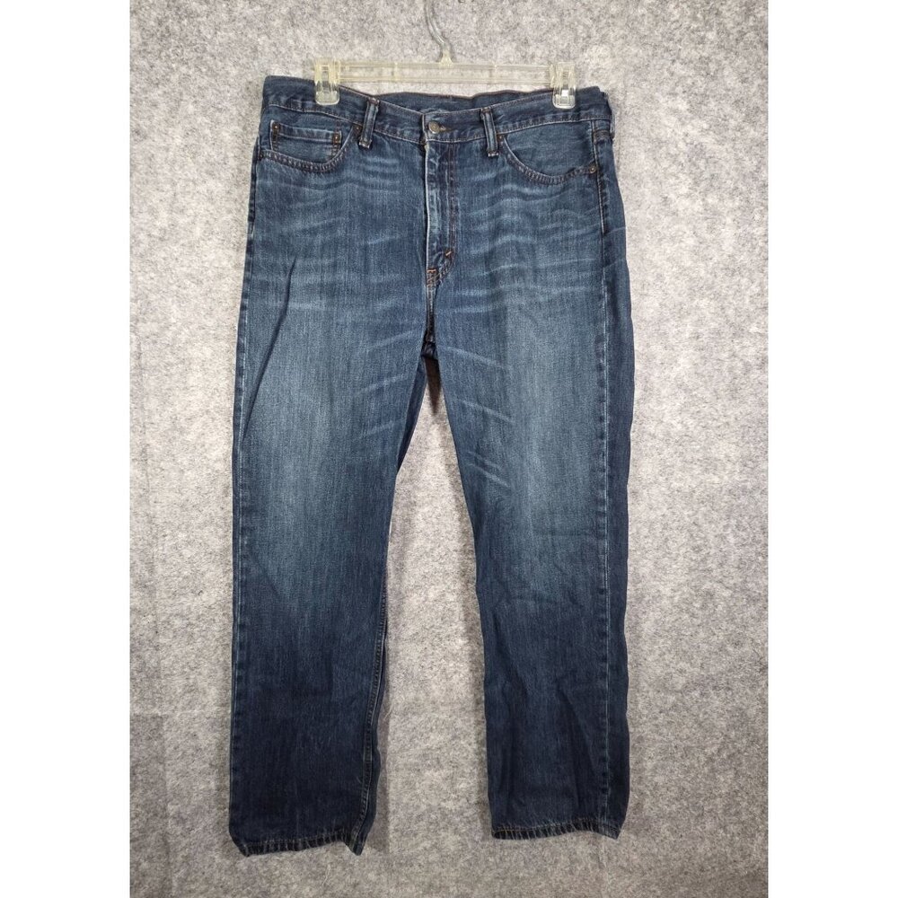 Levi's 514 Men's Straight Leg Denim Jeans Blue Size 38X32 Classic Dad core